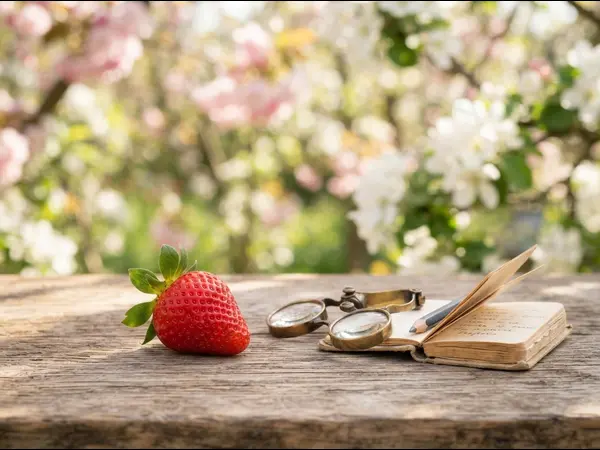 What do you call an extremely nosy strawberry?