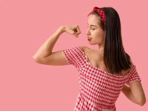 What do you call the study of strong women in history?