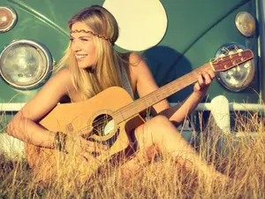 What do you call the wife of a hippie?