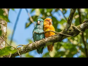 What do you call two birds glued side by side?