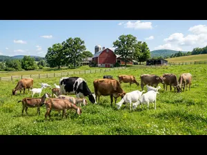 What do you get from cows and goats together?