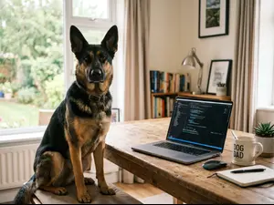 What do you get when you cross a computer with a guard dog?