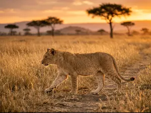 What do you say when Simba is moving too slowly?