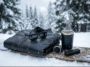 What does a secret agent do when it's freezing out?