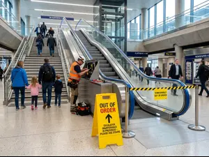 What does an escalator say when it breaks?