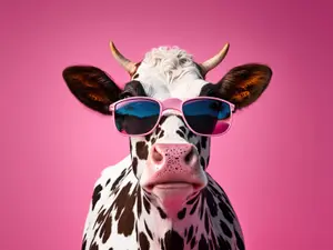 What does one secret agent cow say to another secret agent cow before a mission?
