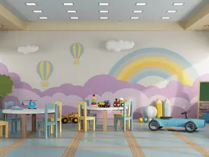 What flies around the kindergarten room at night?