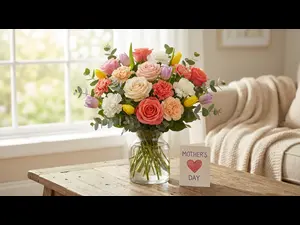 What flowers are perfect for moms?