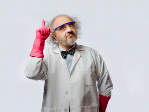 What happened to the scientist that really loved potassium?