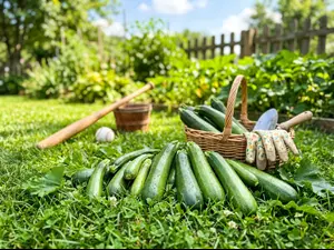 What happened when the zucchini played baseball?