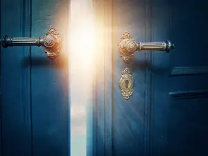 What instrument did the door play in the band?