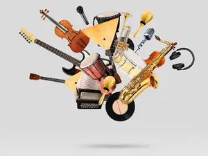 What instrument did the plus sign play in band?