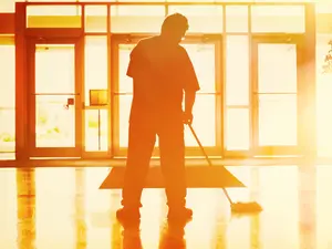 What is a janitor's favorite movie?