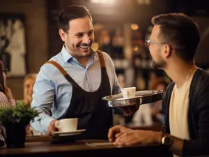 What is a waiter's favorite sport?