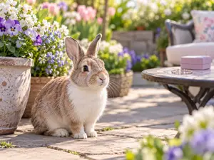What kind of jewelry do rabbits wear?