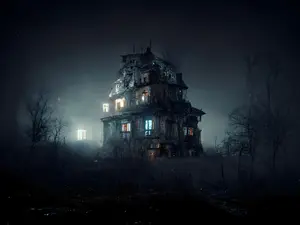 What kind of key opens a haunted house?