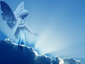 What kind of water does an angel like?