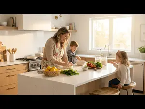 What makes a great mom in the kitchen?