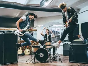 What math figure is also in the band?