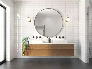 What musical instrument is found in the bathroom?