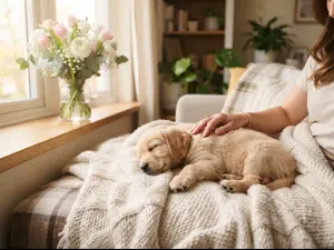 What should you do if your puppy isn't feeling well?