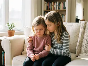 What should you tell your crying sister?