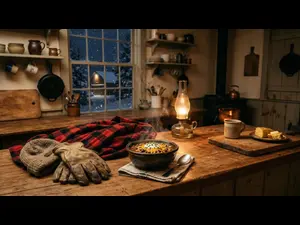 What snack do farmers enjoy on chilly nights?