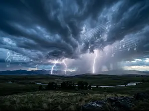 What song do storm clouds love?