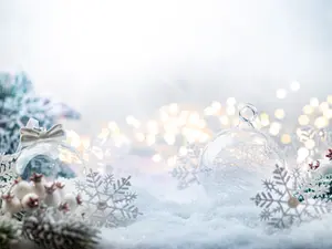 What song does God sing when he wants a white Christmas?
