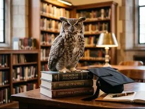 What subject do owls ace in school?
