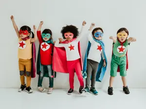 What superhero often gets mistaken for photography equipment?