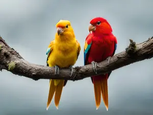 What type of birds stay together forever?