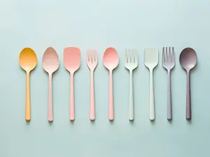 What utensil does water use to eat?