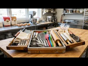 What's a baker's toolbox called?