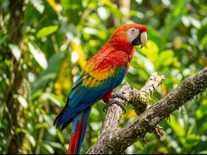 What's orange and sounds like a parrot?