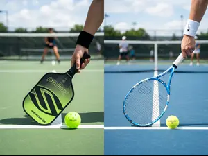 What's the biggest difference between pickleball and tennis?