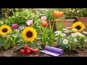 When do flowers hit the gym?