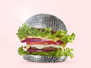 Where do burgers like to dance?