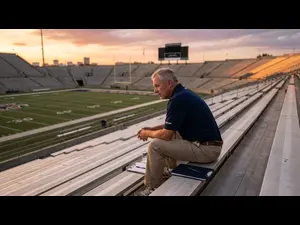 Where do football coaches go when they're tired of it all?