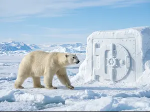 Where do polar bears keep their savings?