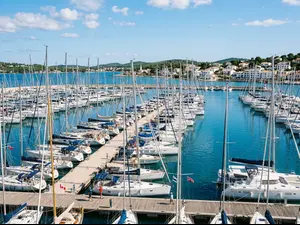 Where do sailors park their boats?