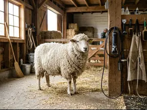 Where do sheep go to get a haircut?