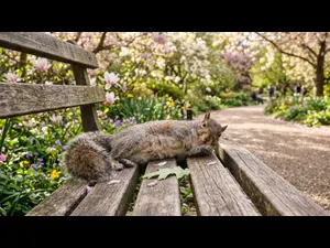 Where do squirrels go to unwind?