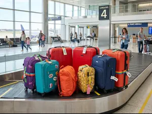 Where do suitcases go to hear all the latest airport gossip?