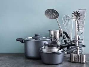 Where is the best place to find kitchenware while on the road?