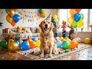 Which animal is always ready for a party?