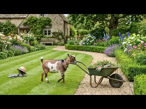 Which animal is best at yard work?
