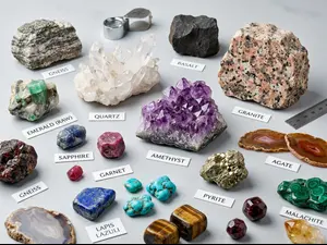Which celebrity doubles as a rock type?