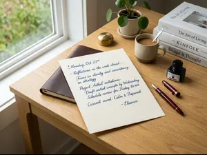 Which celebrity writes the neatest notes?