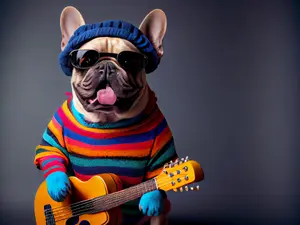 Which dog belongs in a band?